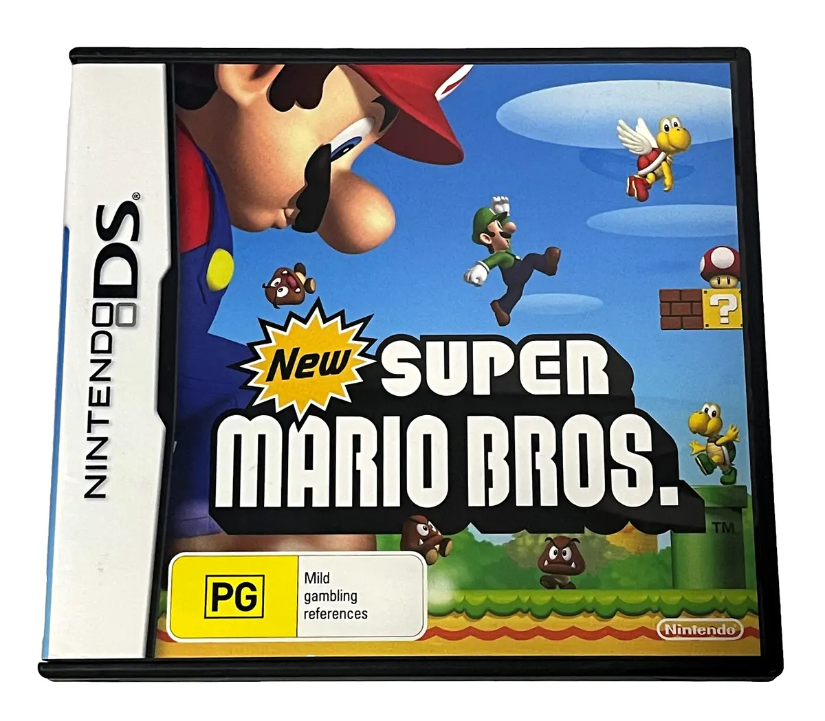 New Super Mario Bros Nintendo Ds 3Ds Game *Complete* (Preowned) 1