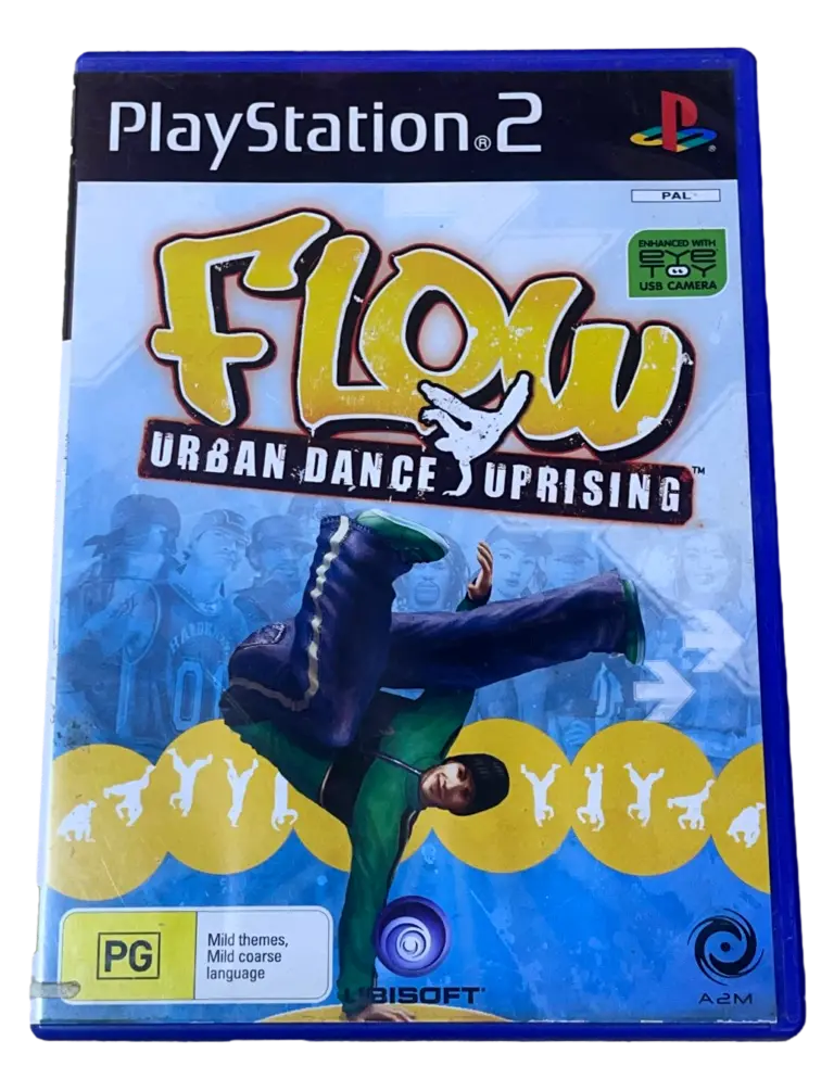 Flow Urban Dance Uprising Ps2 Pal *Complete* (Preowned) 1