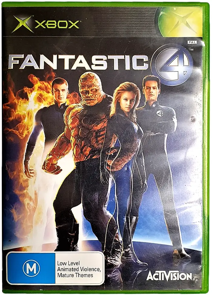 Fantastic 4 Xbox Original Pal *No Manual* (Preowned) 1