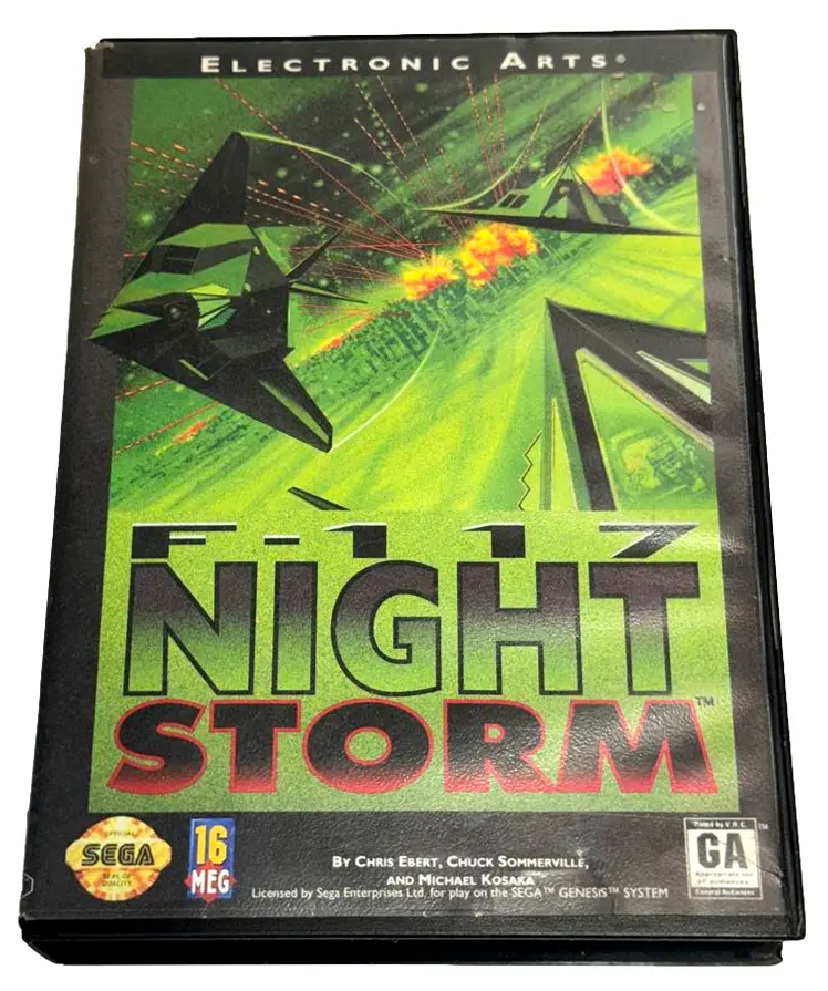 F-117 Night Storm Sega Mega Drive *Complete* Genesis Region Free (Preowned) 2