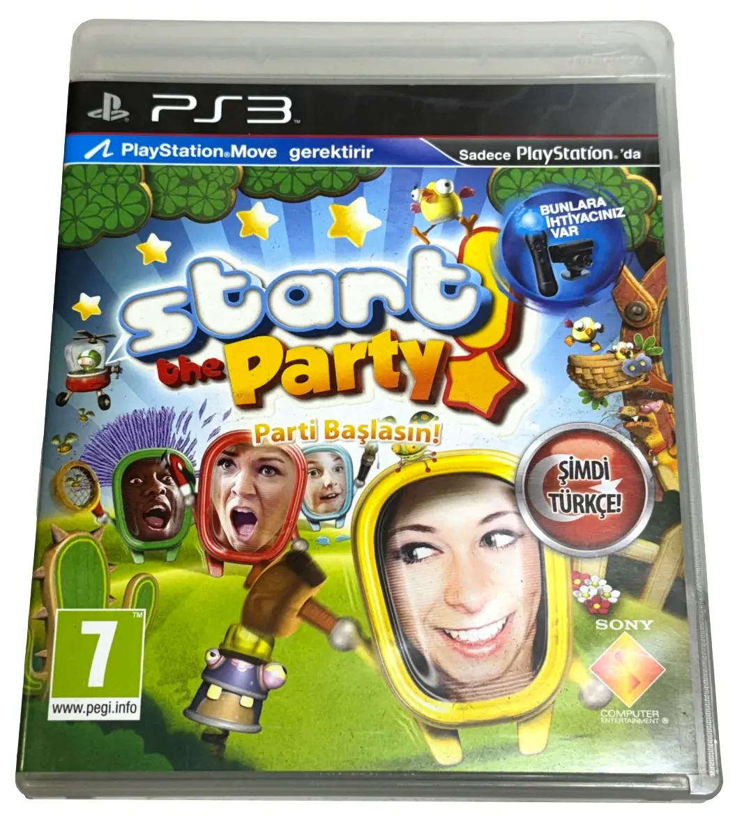 Start The Party *Parti Baslasin! Sony Ps3 (Turkish) (Preowned) 1