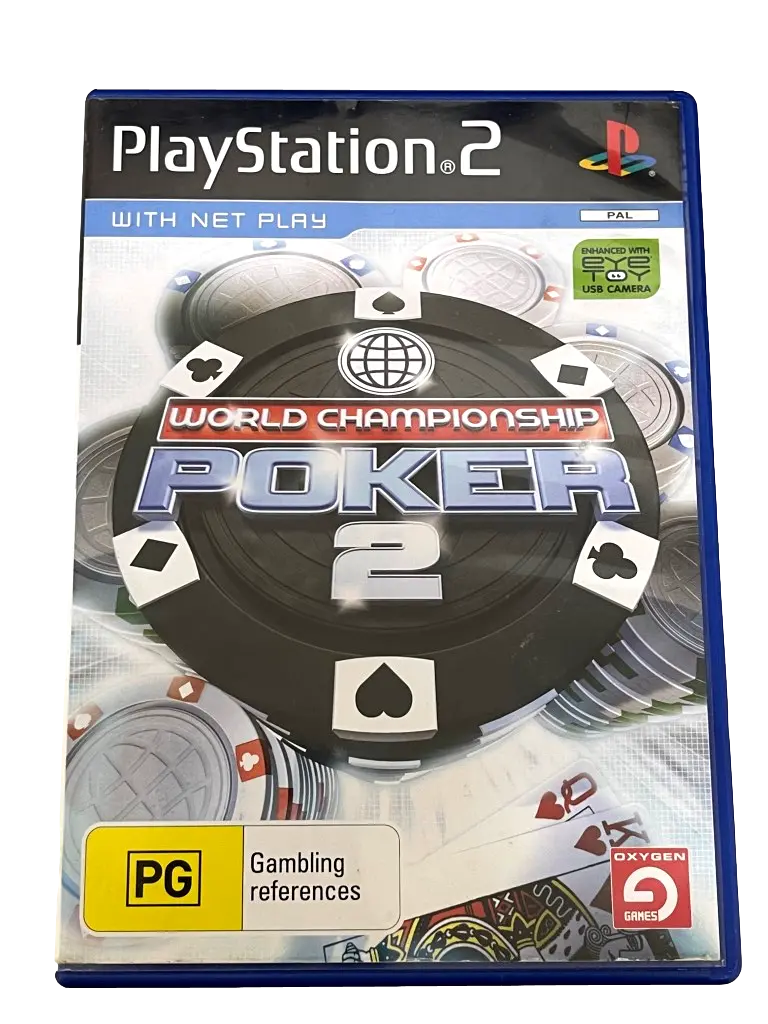 World Championship Poker 2 Ps2 Pal *Complete* (Preowned) 1