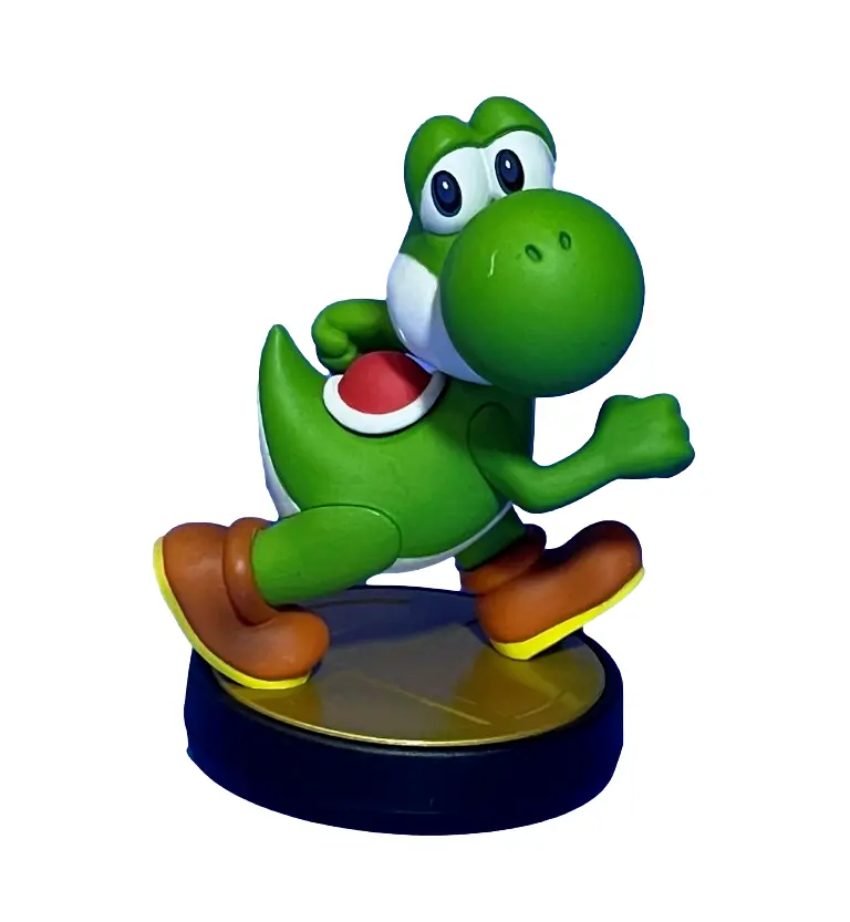 Super Smash Bros Collection N0.3 Yoshi Nintendo Amiibo Loose (Preowned) 1