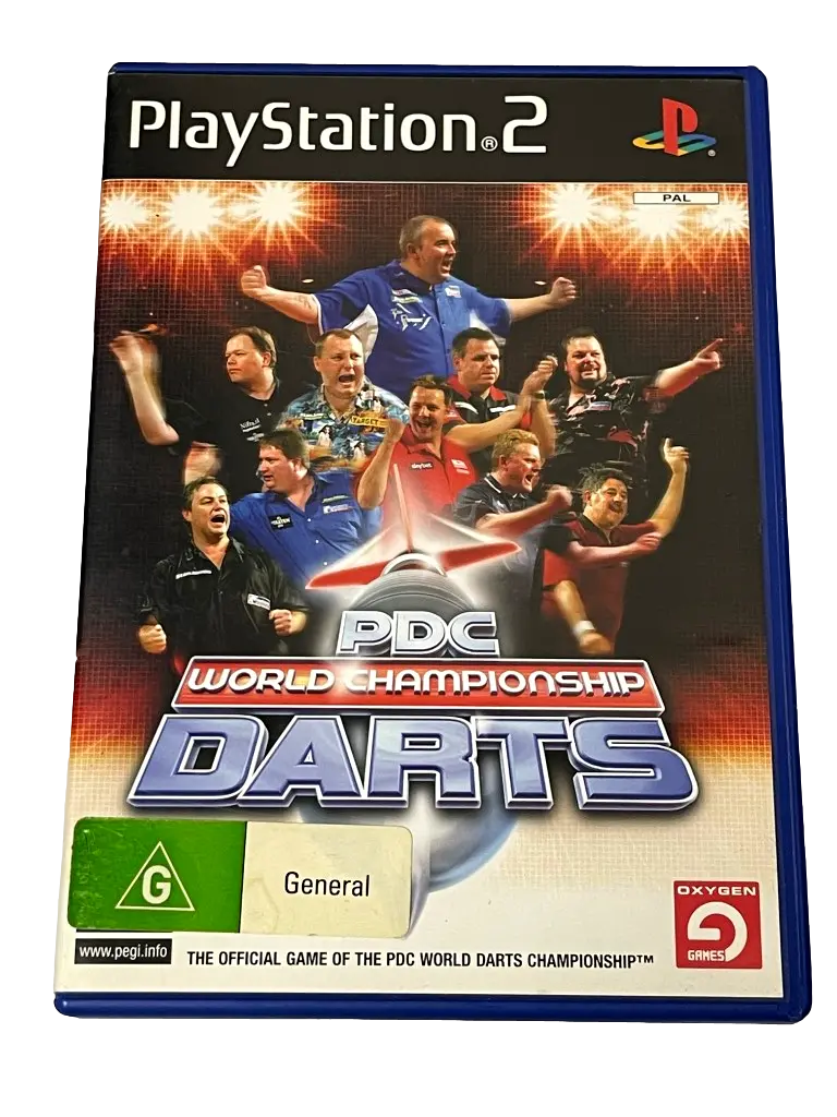 Pdc World Championship Darts Sony Ps2 Pal *Complete* (Preowned) 1