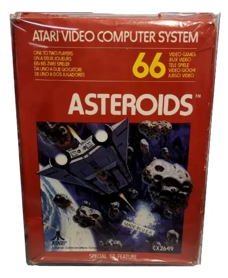 Asteroids Atari 2600 *Complete* (Preowned) 1
