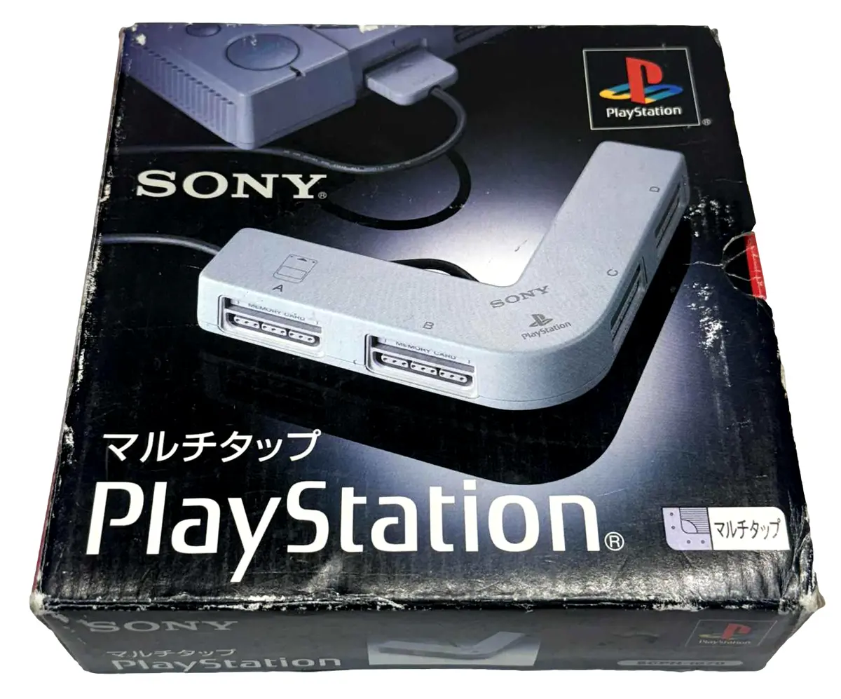 Boxed Genuine Sony Multi Tap Magic Gate Ps1 Playstation 1 Schp1070 Multitap #2 1