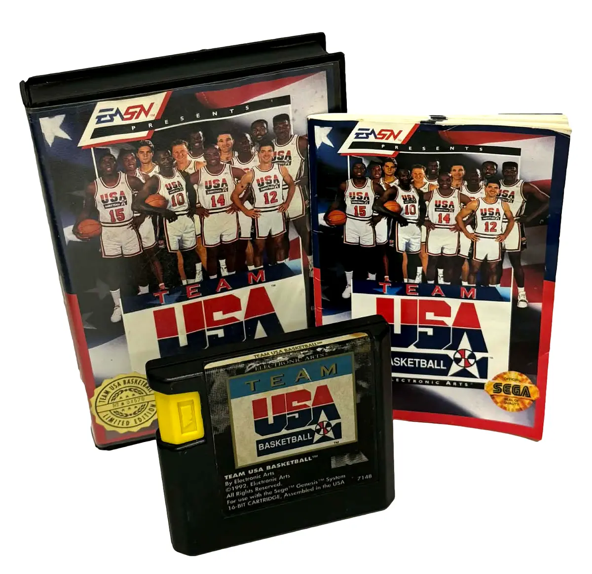 Usa Basketball Sega Mega Drive *Complete* Region Free (Preowned) 1