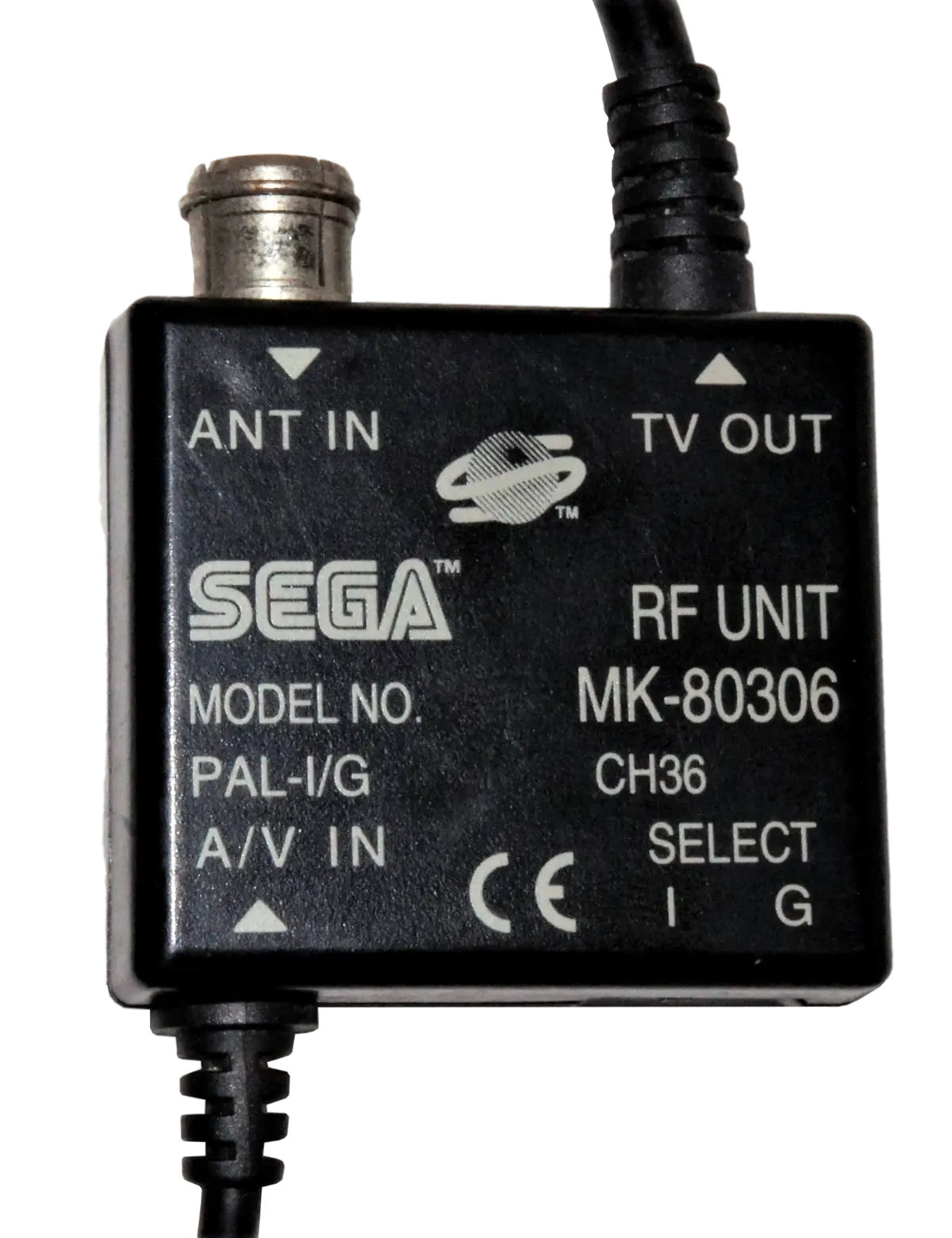 Genuine Official Sega Saturn Rf Switch Mk-80306 Aerial Splitter Box (Preowned) 1