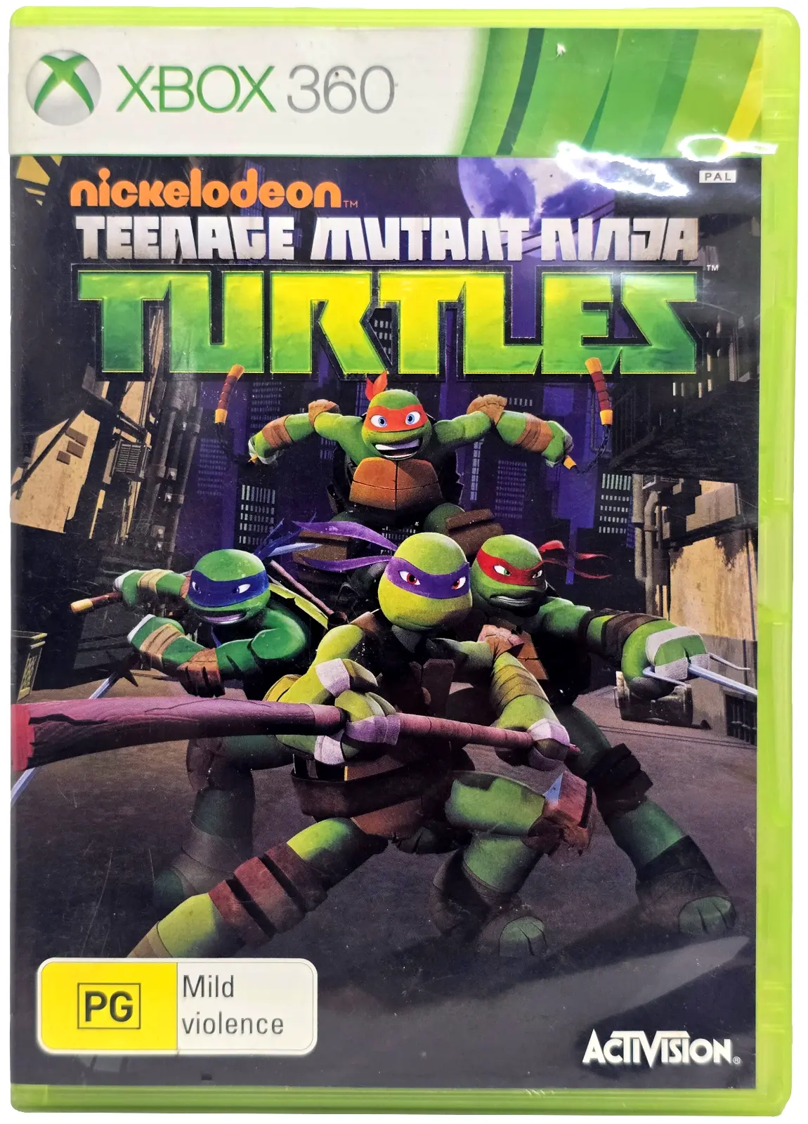 Nickelodeon Teenage Mutant Ninja Turtles Xbox 360 Pal Xbox360 (Preowned) 1