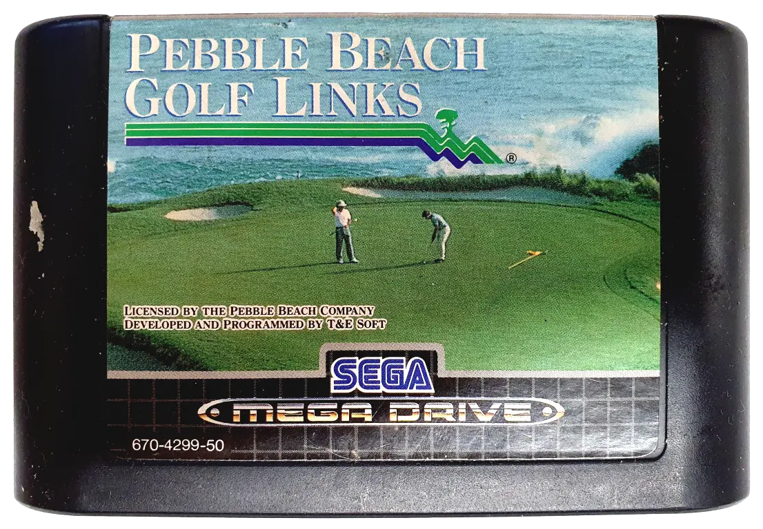 Pebble Beach Golf Links Sega Mega Drive *Cartridge Only* (Pre-Owned) 1
