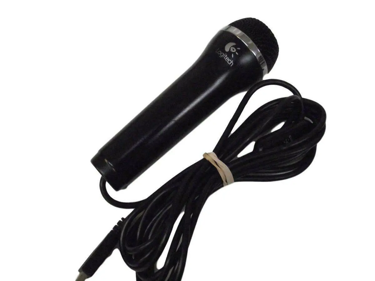 Logitech Usb Microphone Nintendo Ps2 Ps3 Xbox360 Wii & Wii U (Preowned) 1