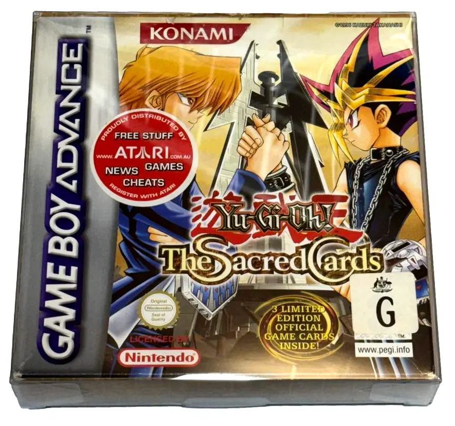 Yu-Gi-Oh The Sacred Cards Nintendo Gameboy Advance Gba *No Manual Or Cards* (Preowned) 2