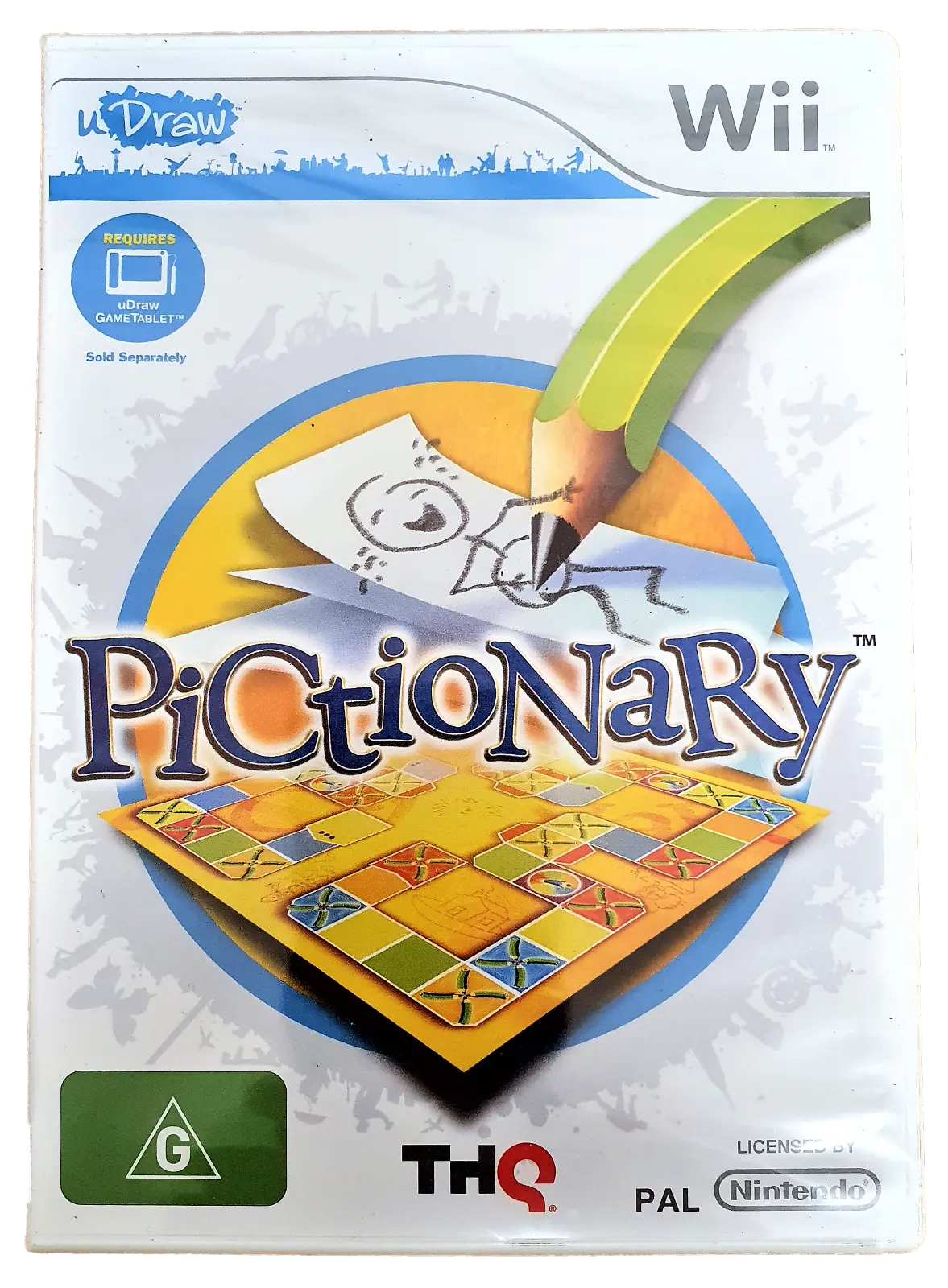 U Draw Pictionary Nintendo Wii Pal Wii U Compatible *Sealed* 1