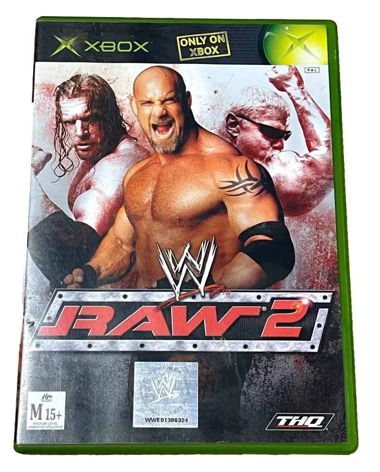 Wwe Raw 2 Xbox Original Pal *Complete* (Preowned) 1