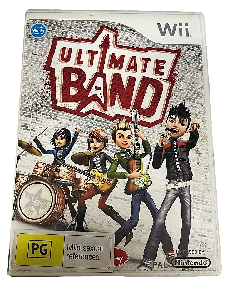 Ultimate Band Nintendo Wii Pal *Complete* Wii U Compatible (Pre-Owned) 1