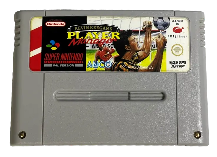 Kevin Keegan's Player Manager Super Nintendo Snes Pal (Preowned) 1