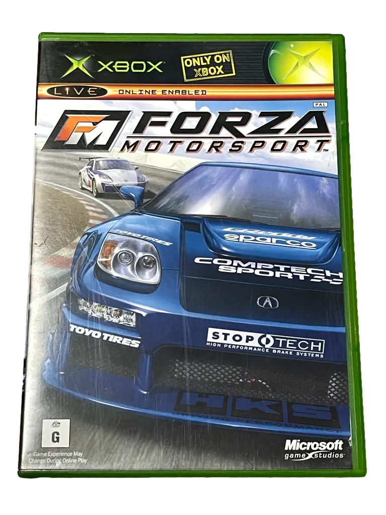 Forza Motorsport Original Xbox Pal *No Manual* 1