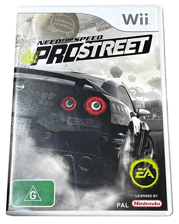 Need For Speed Prostreet Nintendo Wii Pal *No Manual* (Preowned) 1