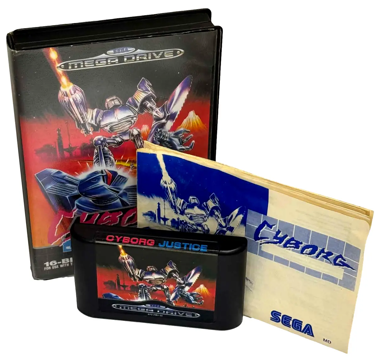 Cyborg Justice Sega Mega Drive *Complete* (Preowned) 1