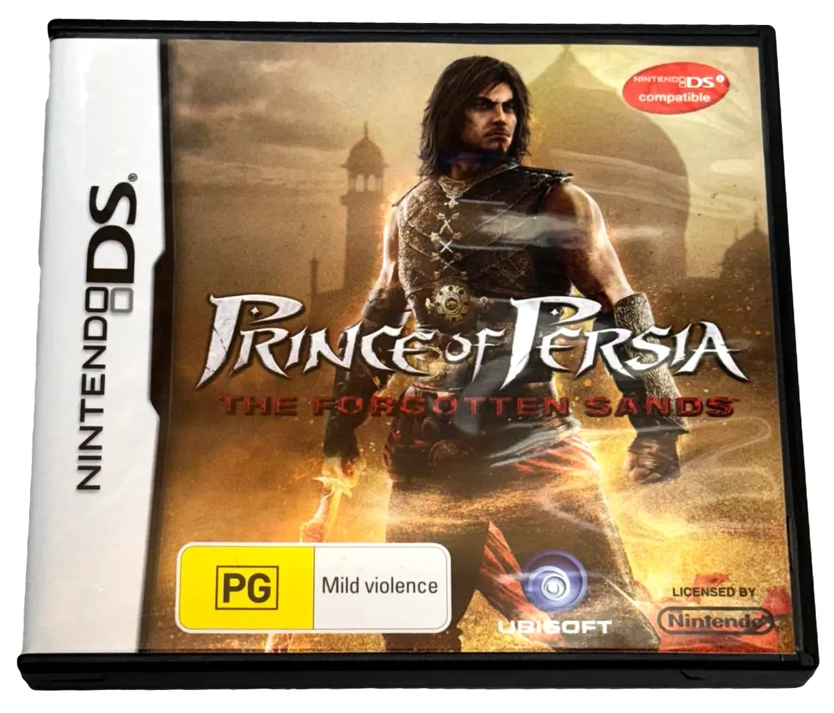 Prince Of Persia: The Forgotten Sands Nintendo Ds 3Ds Game *Complete* (Preowned) 1