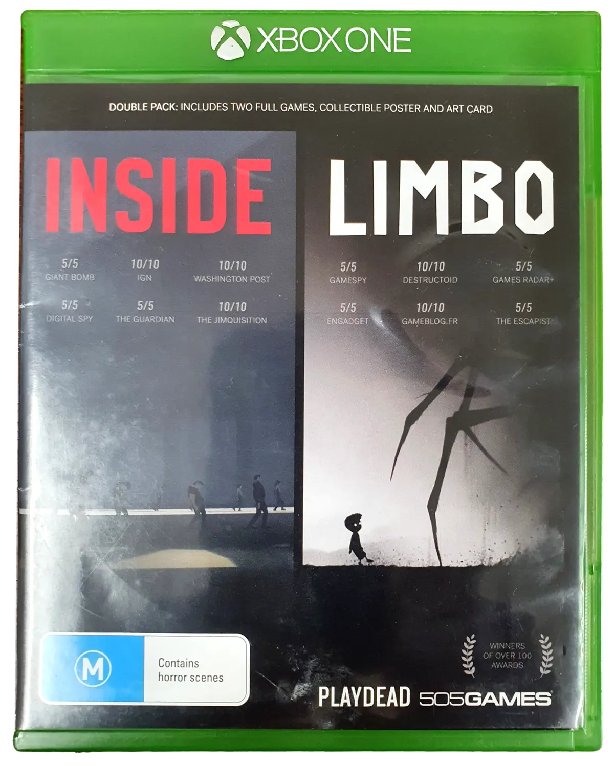 Inside + Limbo Combo Pack  Microsoft Xbox One (Preowned) 1