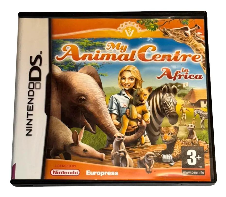 My Animal Centre In Africa Nintendo Ds 2Ds 3Ds Game *Complete* (Preowned) 1