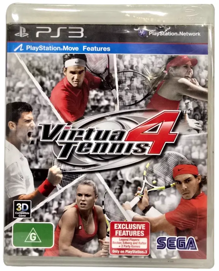 Virtua Tennis 4 Sony Ps3 (Preowned) 1