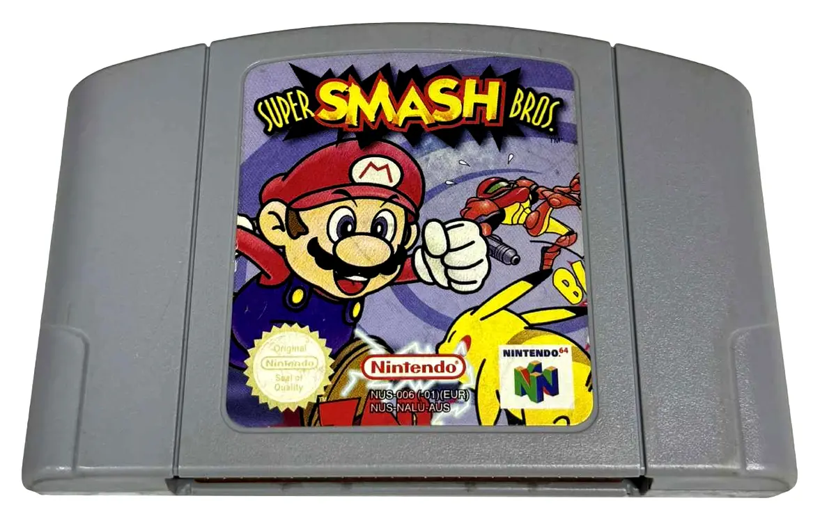 Super Smash Bros Nintendo 64 N64 Pal New Save Battery 1