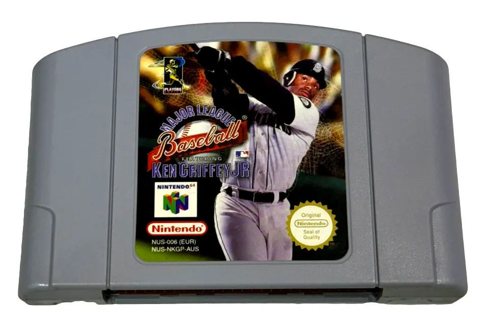 Major League Baseball Featuring Ken Griffey Jr Nintendo 64 N64 Pal (Preowned) 1