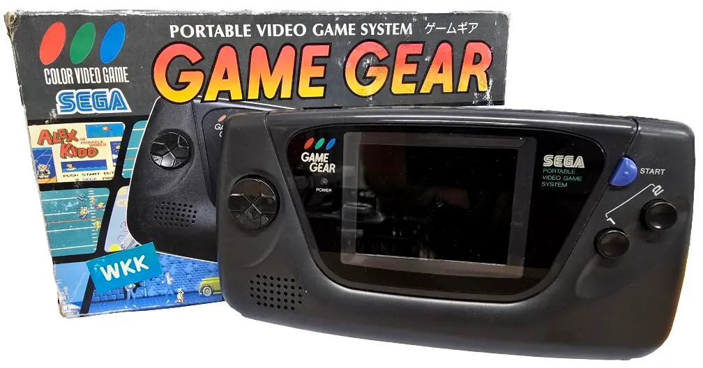 Sega Game Gear Console Hgg-3210 Boxed Replacement Caps (Preowned) 1