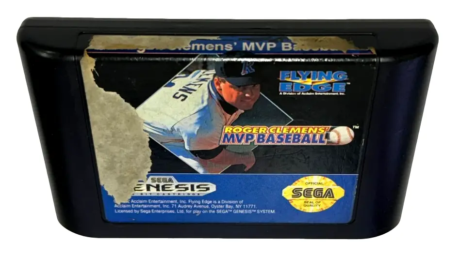 Roger Clemens Mvp Baseball Sega Mega Drive *Cartridge Only* (Genesis) (Preowned) 1