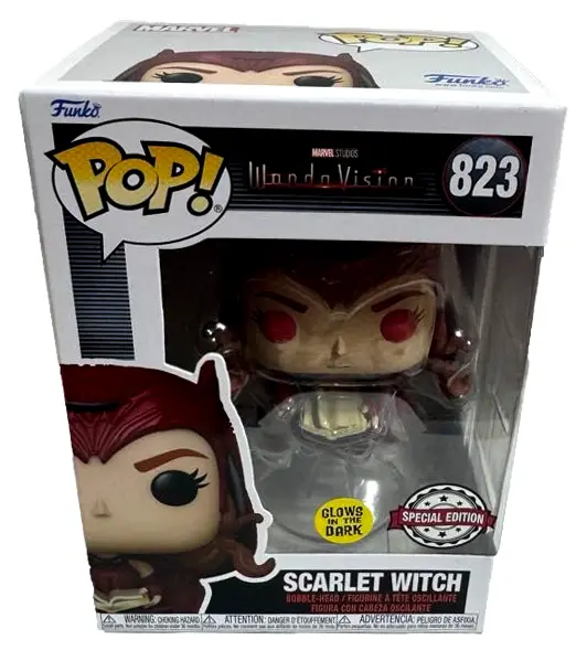 Scarlet Witch 823 Wanda Vision Funko Pop! (Preowned) 1
