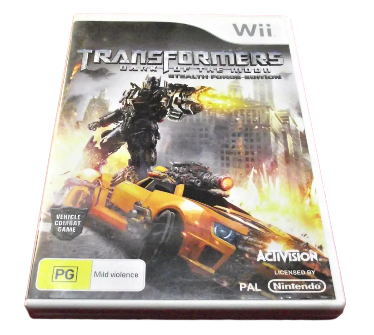Transformers Dark Of The Moon Nintendo Wii Pal *Complete* 1