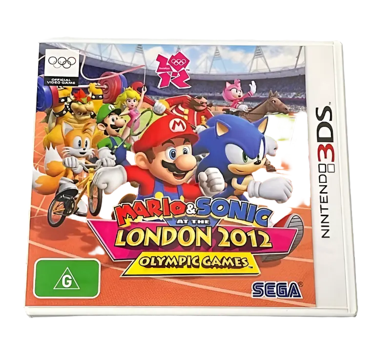 Mario & Sonic London 2012 Olympic Games Nintendo 3Ds 2Ds Game 1