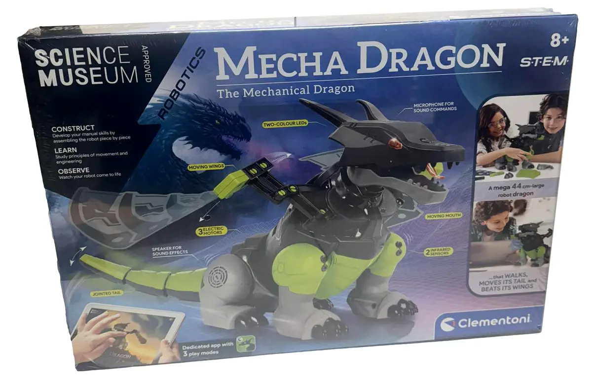 Clementoni Mecha Dragon Brand New Sealed 1
