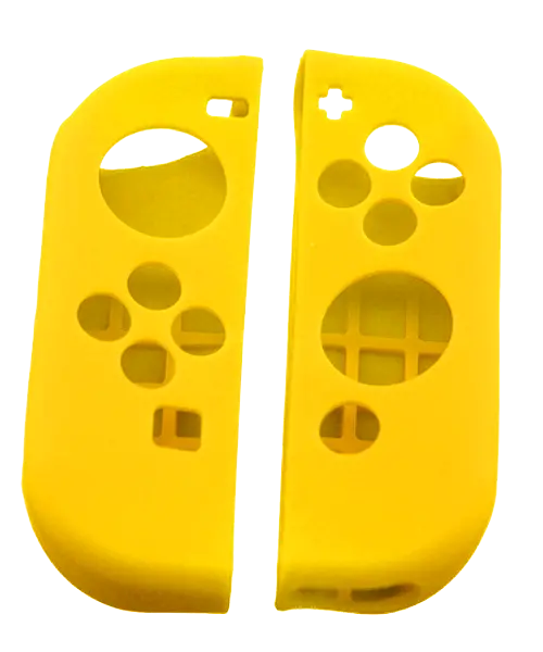 Silicone Cover For Switch Joy Con Controller Skin Case Yellow 1