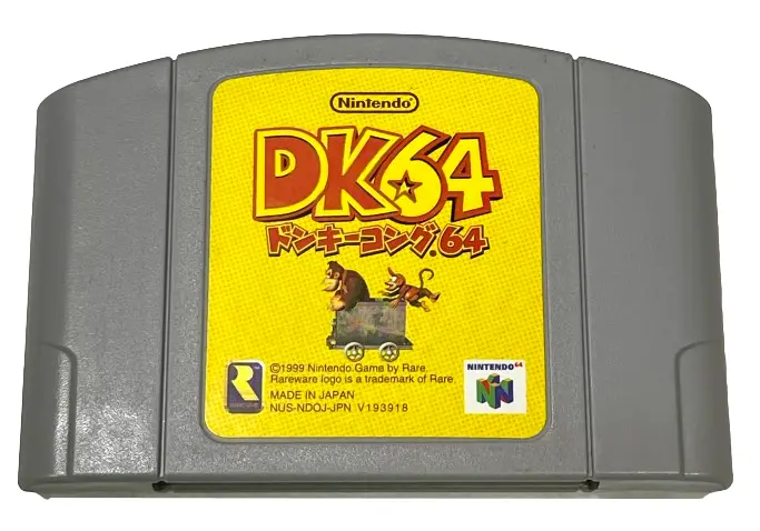 Donkey Kong 64 Nintendo 64 N64 Ntsc Japanese (Preowned) 1