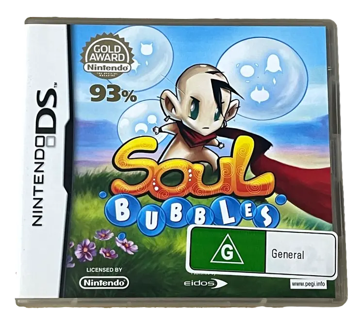 Soul Bubbles Nintendo Ds 2Ds 3Ds Game *Complete* (Pre-Owned) 1