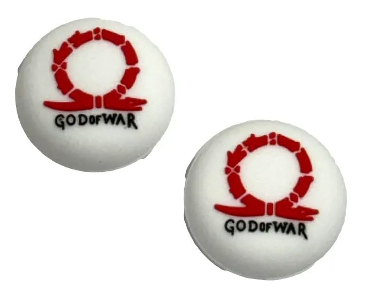 Thumb Grips X 2 For Ps4 Ps5 Xbox One Xbox Series X Toggle Cover Caps  White Gow 1