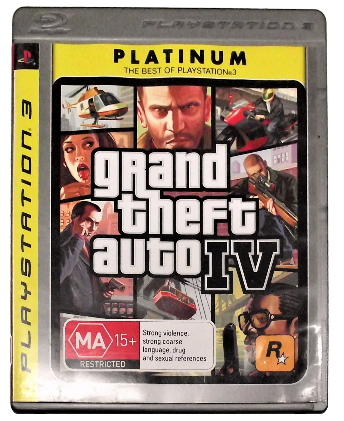 Grand Theft Auto Iv Sony Ps3 *No Manual And No Map* (Preowned) 1