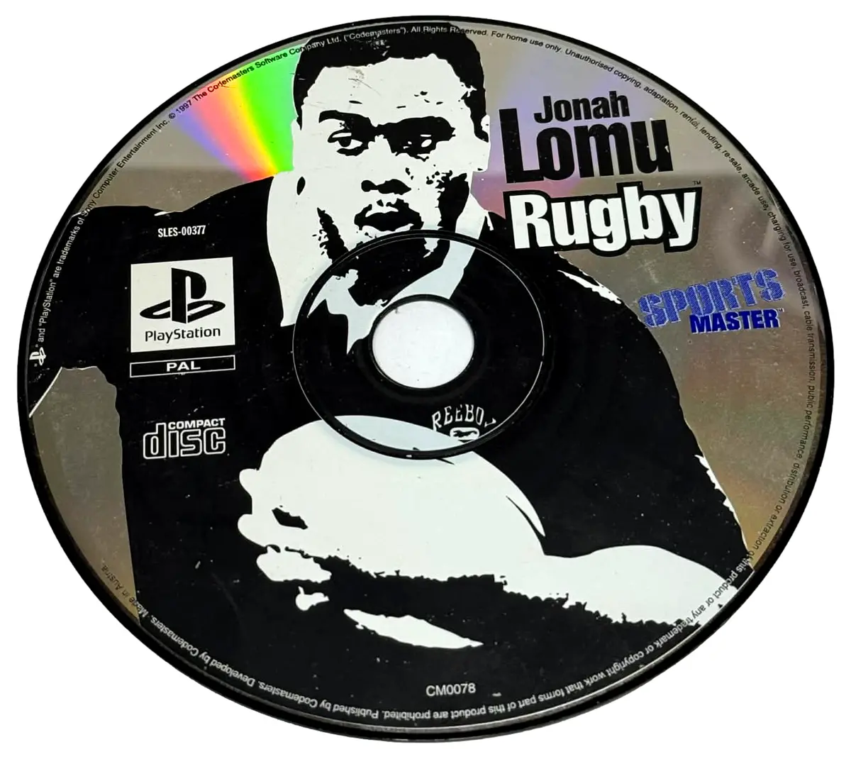Jonah Lomu Rugby Ps1 Ps2 Ps3 Pal *Disk Only* (Preowned) 1
