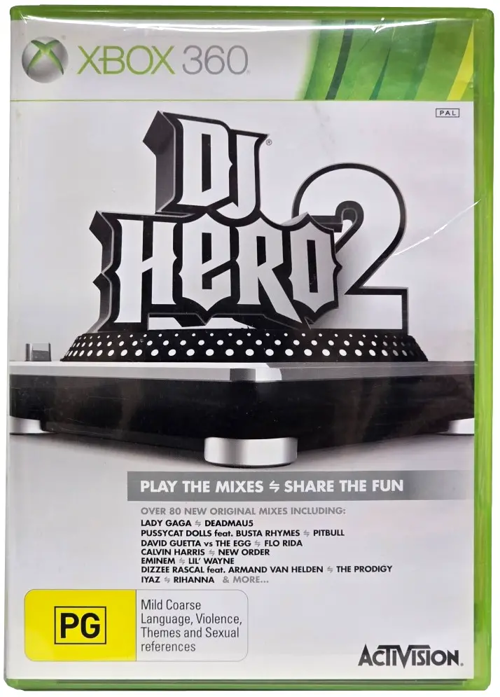 Dj Hero 2 Xbox 360 Pal (Pre-Owned) 1
