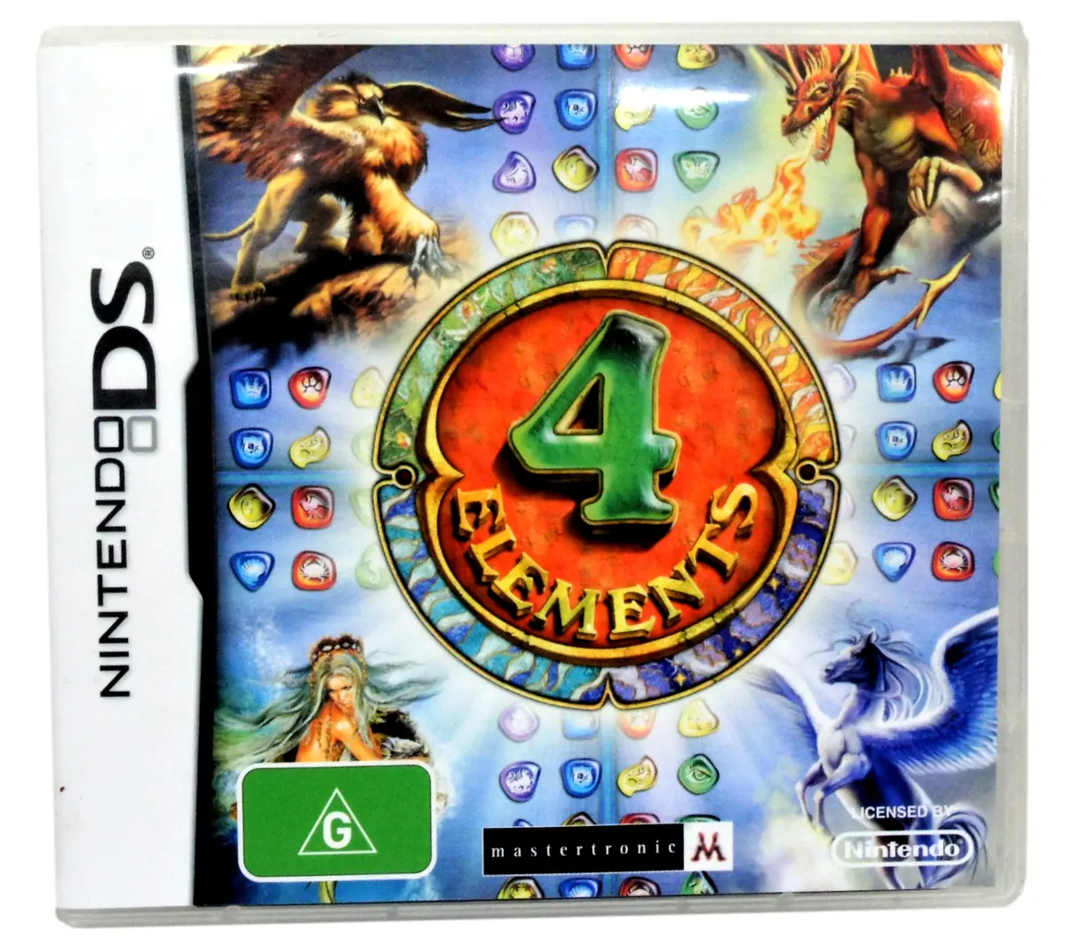 4 Elements Nintendo Ds 3Ds Game *Complete* (Preowned) 1
