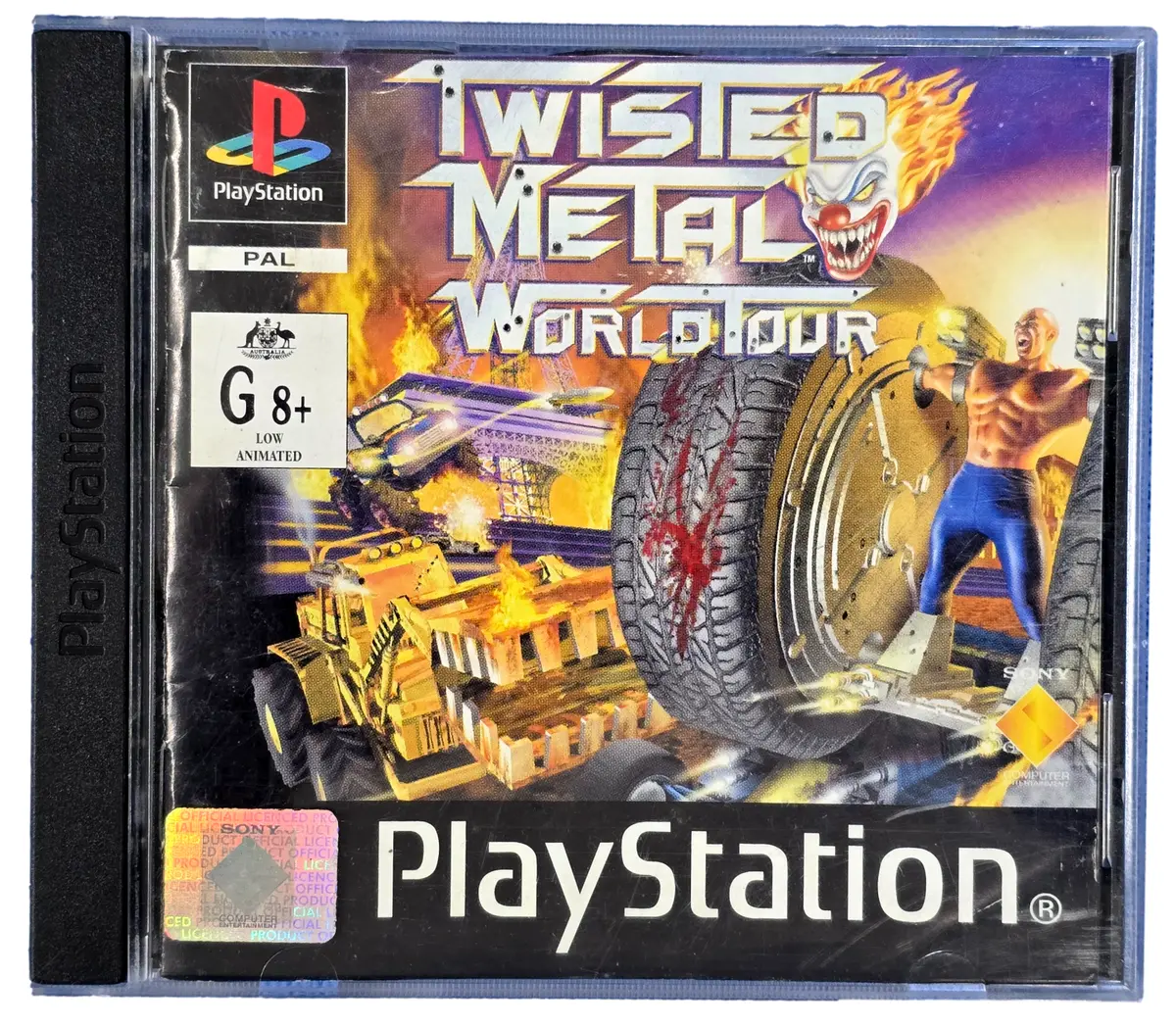 Twisted Metal World Tour Ps1 Ps2 Ps3 Pal *No Cover Art* Playstation #2 (Preowned) 1