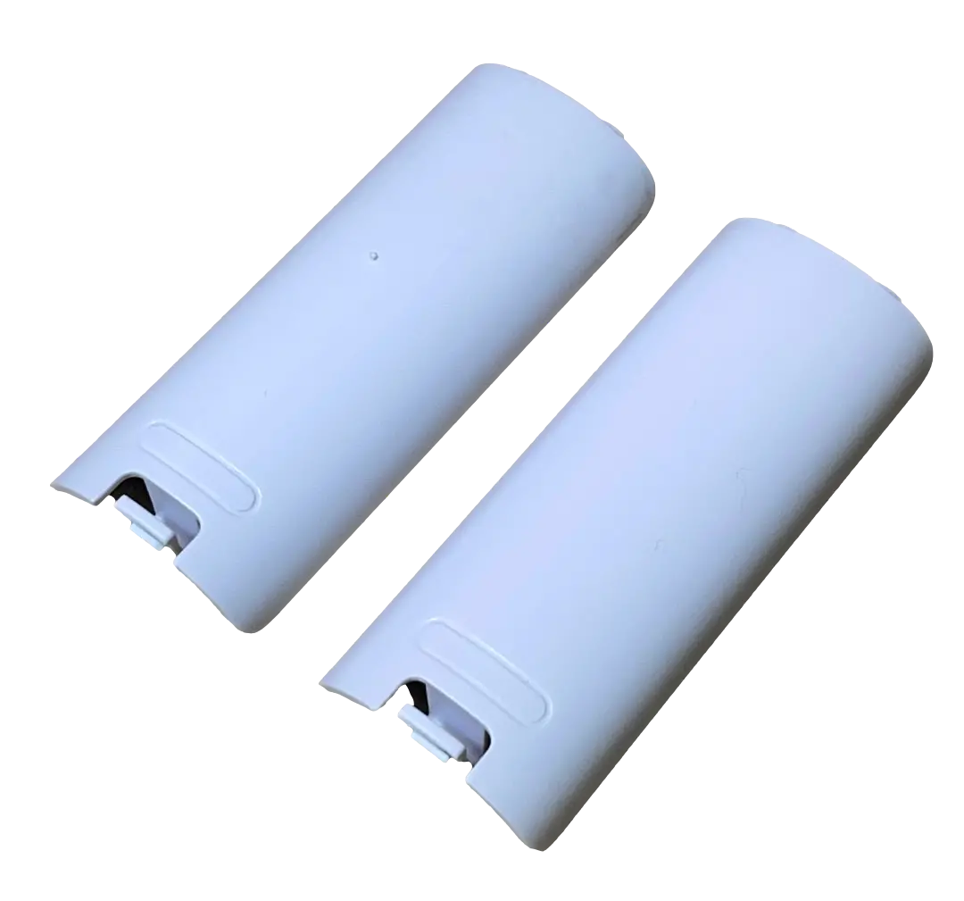 2 X Nintendo Wii White Remote Controller Battery Cover Replacement Wii Mote 1