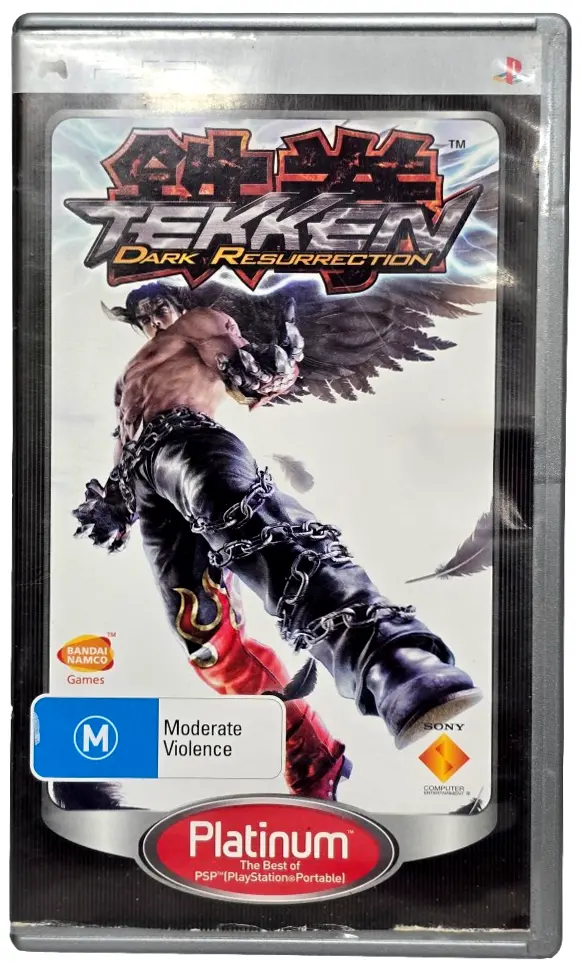 Tekken Dark Resurrection Sony Psp Game (Preowned) 1