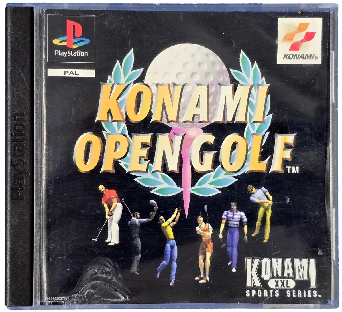 Konami Open Golf Ps1 Ps2 Ps3 Pal *Torn Manual* Playstation 1