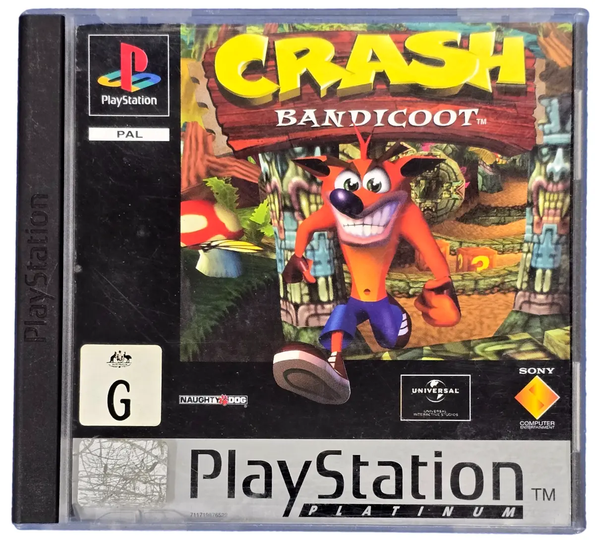 Crash Bandicoot (Platinum) Ps1 Ps2 Ps3 Pal *Complete* Playstation (Preowned) 1