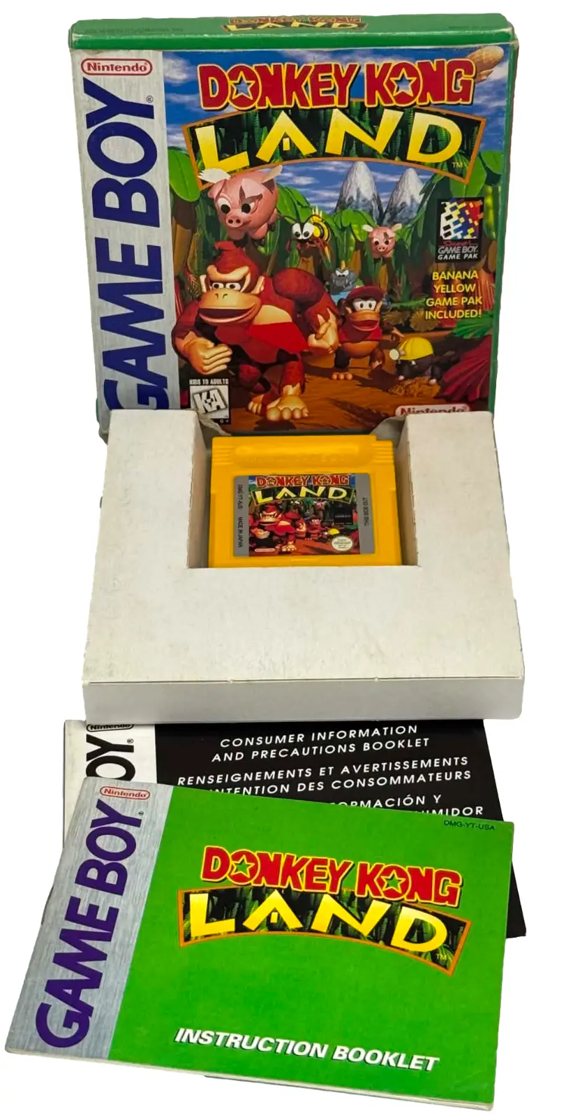 Donkey Kong Land Nintendo Gameboy *Complete* Boxed #2 1