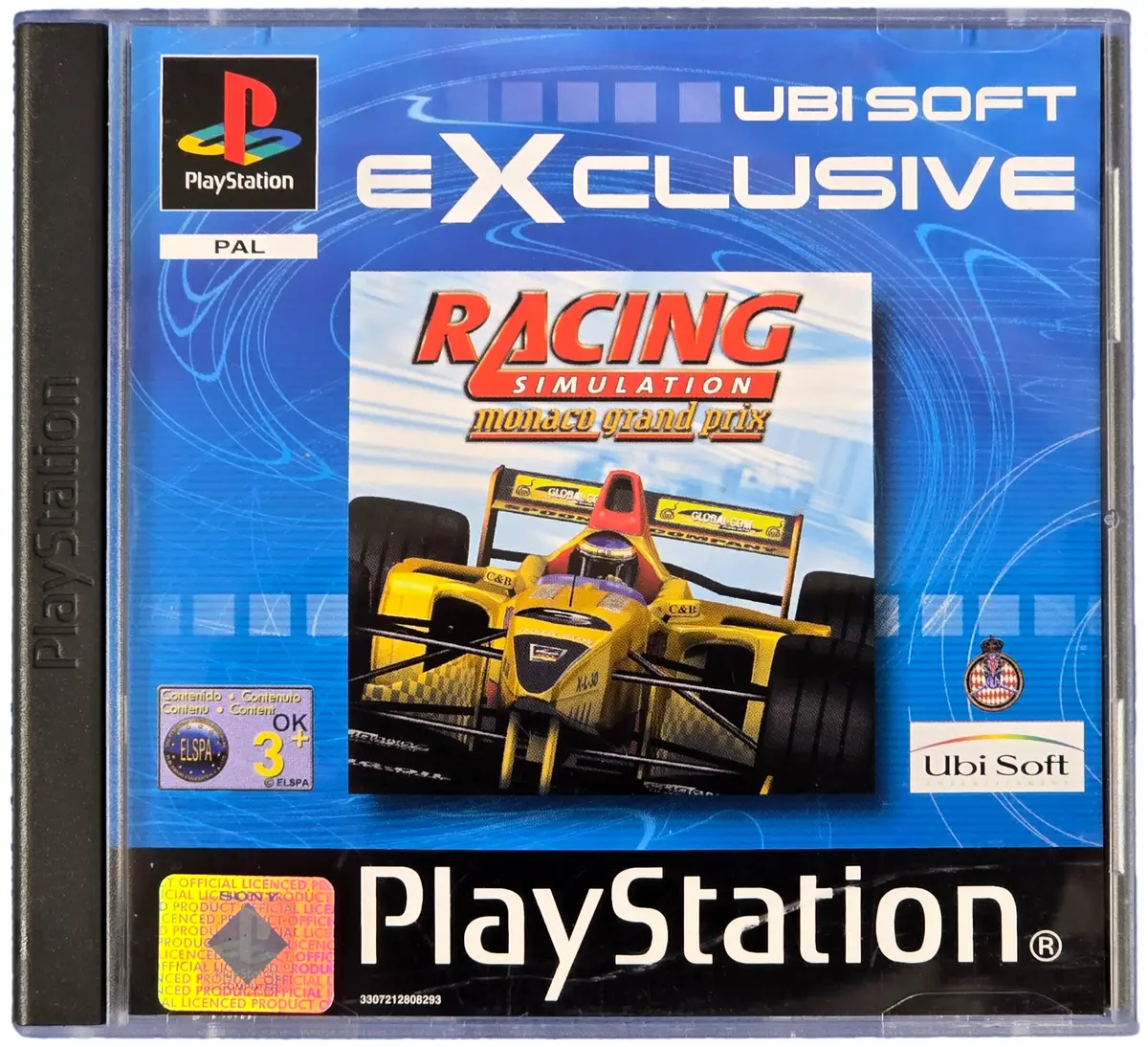 Racing Simulation Monaco Grand Prix Ps1 Ps2 Ps3 Pal *Complete* Playstation 1